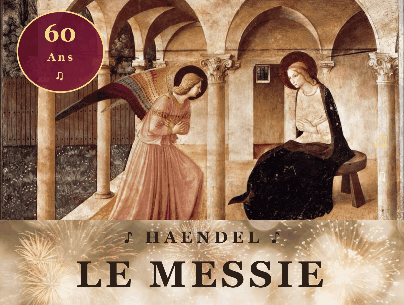 Annonce du concert des 60 ans